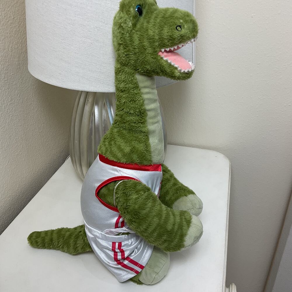 BAB Green Brachiosaurus Dinosaur Houston Rockets Jersey